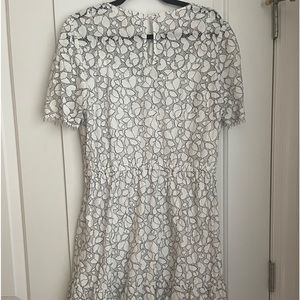 Michael Kors white lace Mini Dress
